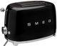 Smeg 50's Retro Style Black 2 Slice Toaster-2