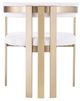 VIG Furniture Modrest Pontiac Beige/Gold Dining Chair-3