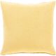 Surya Waffle Saffron 22"x22" Pillow Shell with Down Insert-1