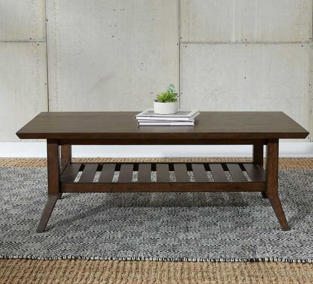 Liberty Furniture Ventura Boulevard Bronze Spice Cocktail Table-1