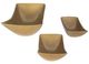 Uttermost® Anas 3-Piece Antique Brass Bowl Set-3