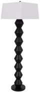 Sagebrook Home Black Stacked Totem Lamp-2