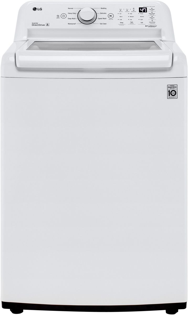 LG 4.3 Cu. Ft. White Top Load Washer