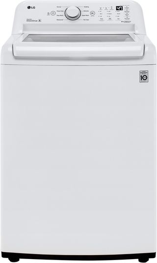 LG 4.3 Cu. Ft. White Agitator Top Load Washer with TurboDrum™ Technology