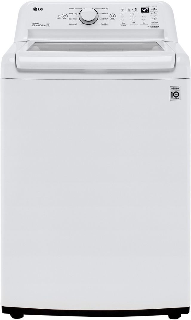 LG 4.3 Cu. Ft. White Top Load Washer-0