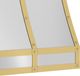 Zephyr Designer Collection 36'' Satin Gold Forte Hood Banding Kit-0
