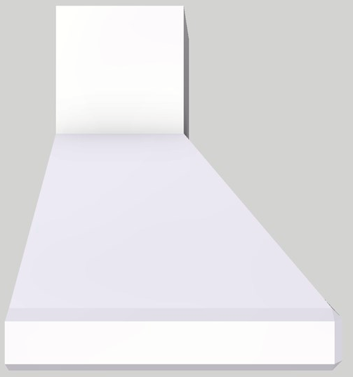 Vent-A-Hood® 36" White Wall Hood-1