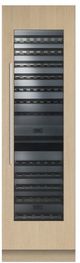 Cellier en colonne de 24 po Fisher & Paykel® série 9 à double zone de 91 bouteilles - Cadre prêt pour le panneau-0