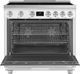 Smeg Professional 36" Matte White Pro Style Induction Range-1