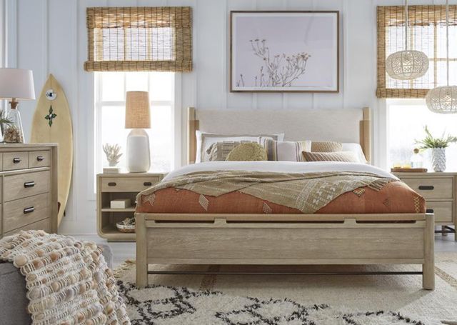 Magnussen Home® Sunset Cove Sanibel Brown Open Nightstand-1
