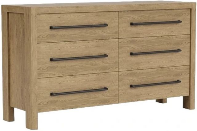 Riverside Furniture Davie Pale Oak Dresser