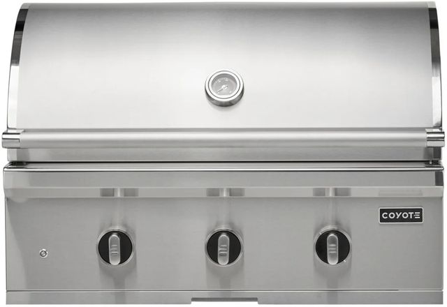 Coyote® C-Series 3-Burner Stainless Steel Built-In Liquid Propane Grill-0