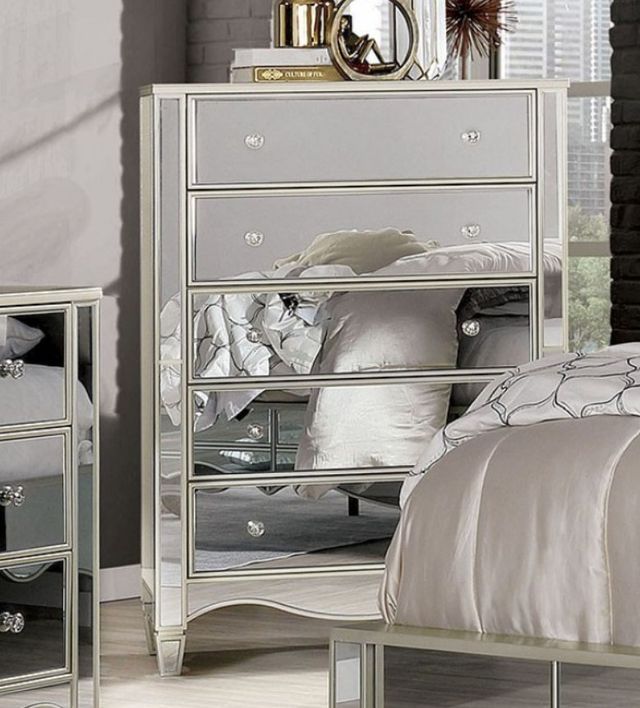 Furniture of America® Eliora Silver Chest-0