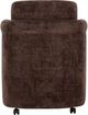 Moe's Home Collection Mesto Dark Brown Rolling Dining Chair-4