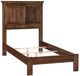 Archbold Furniture Customizable Heritage Twin Raised Panel Bed-3