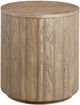 Bassett® Furniture Andora Warm Gray Round Plinth End Table-0