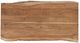 Jofran Inc. Nature's Edge Black/Natural Counter Dining Table with Black Base-4