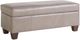 Smith Brothers Customizable 901 Leather Storage Ottoman with Tapered Leg-0