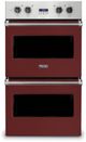 Viking® 5 Series 30" Reduction Red Professional Built In Double Electric Select Wall Oven-0