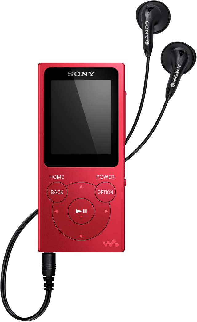 Sony® NW-390 Series 16GB Red Walkman® MP3 Player | Direct