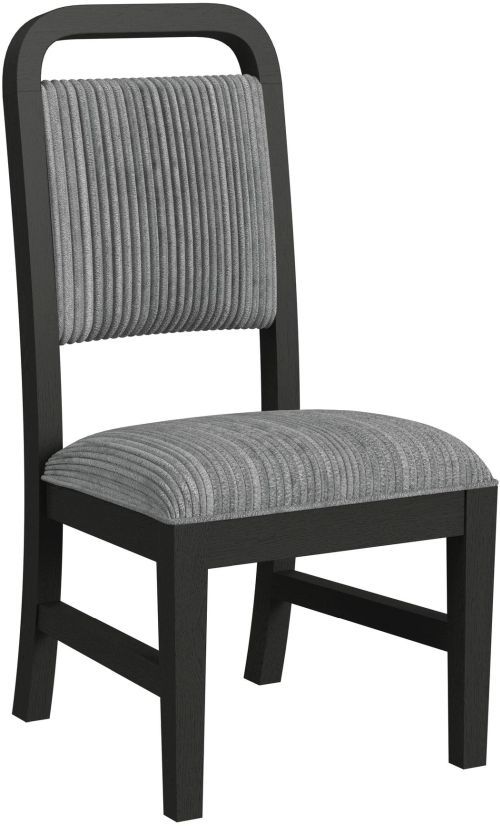 Elements International Ridgemont 5-Piece Black/Gray Dining Set-3