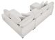 Homelegance® Lawson 2-Piece Taupe Left-Arm Facing Chaise Sectional-5