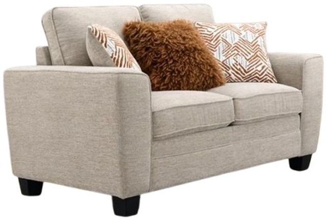 Furniture of America® Enea Taupe Loveseat-0