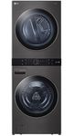 LG Black Steel Electric Laundry Center, 4.5 Cu. Ft. Washer, 7.4 Cu. Ft. Dryer-0