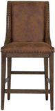 Liberty Furniture Cabin Creek Brown Upholstered Counter Chair-0