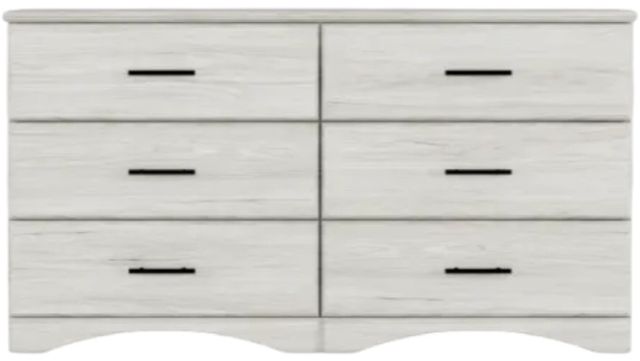 Perdue Woodworks 34,000 Essential White 58" 6-Drawer Chest-1