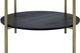 3-Piece Black/Gold Table Set-5