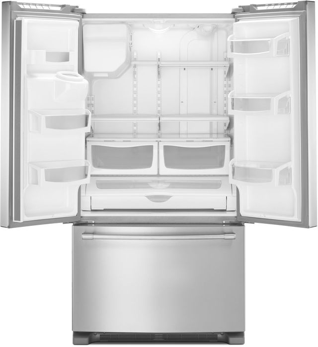 Maytag® 36" 24.7 Cu. Ft. Fingerprint Resistant Stainless Steel French Door Refrigerator-1