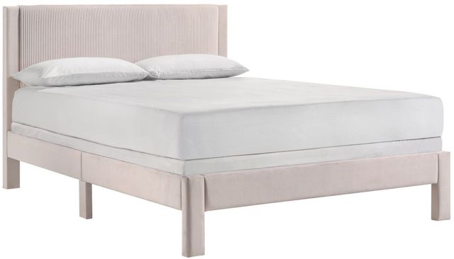 Crown Mark Lucia Pink Full Platform Bed-0