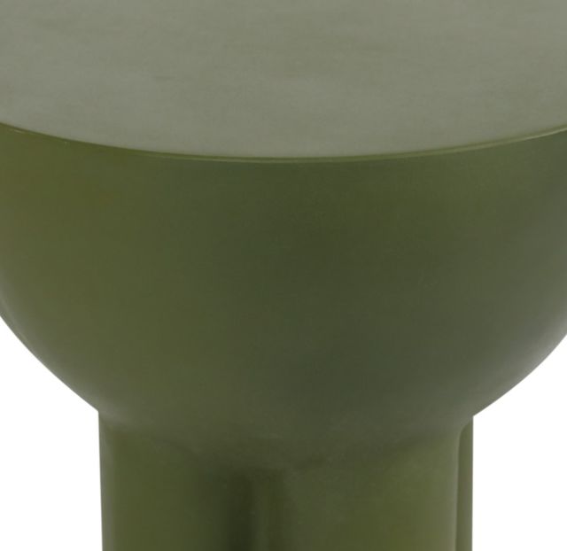 Dovetail Furniture Rhett Olive Green Outdoor Side Table-2