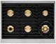 Dacor® 36" Silver Stainless Pro Style Dual Fuel Range-2