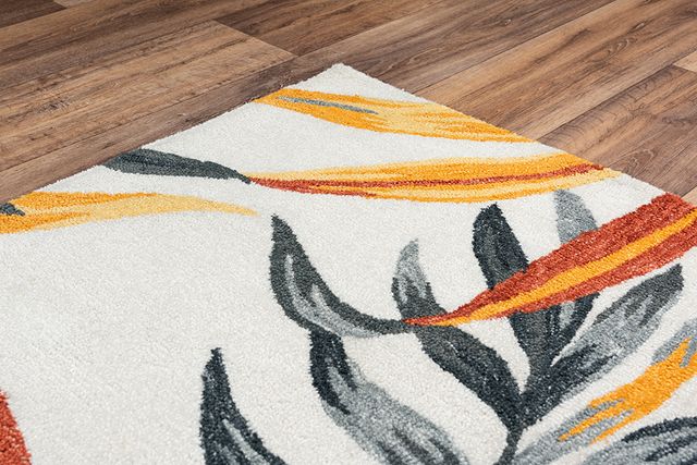 Rizzy Home Miramar Neutral 5'x8' Rectangular Rug-3
