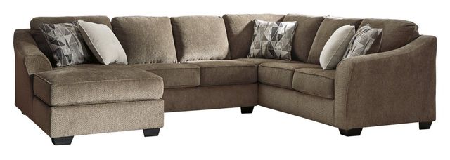 Benchcraft® Graftin 2-Piece Teak Living Room Set-1