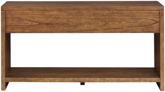 Magnussen Home® Newton Cinnamon Brown Rectangular Sofa Table-3