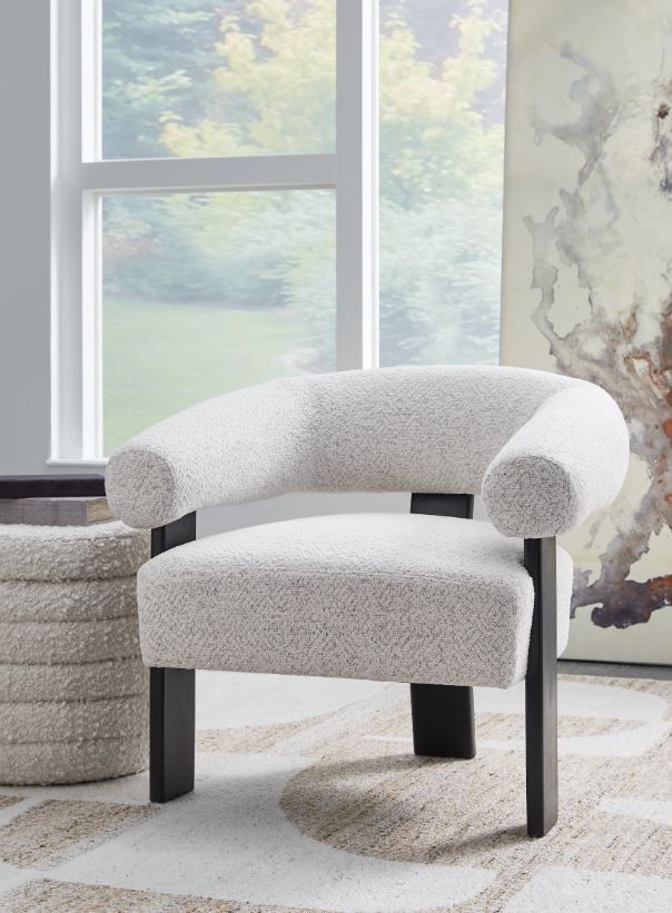 Signature Design by Ashley® Dultish Snow Accent Chair-4