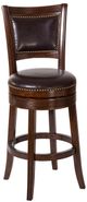 HH2 Home Lockefield Brown Cherry Swivel Bar Stool-0