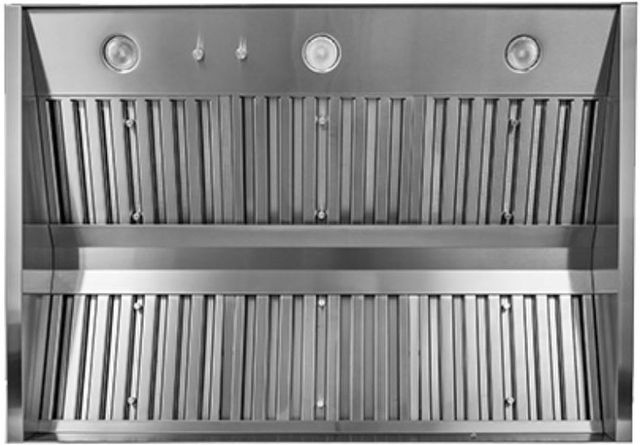 Trade-Wind® P7200 Series 48" Stainless Steel Pyramid Style Outdoor Wall Mounted Range Hood-3