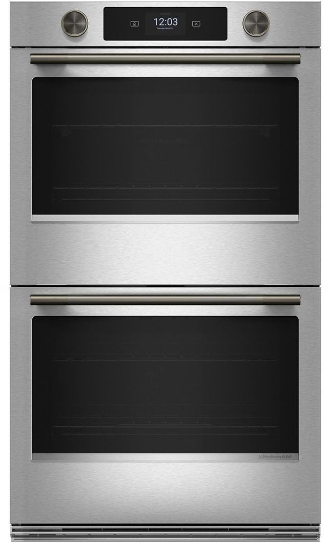 KitchenAid® 30" Black Ore Double Wall Oven and Microwave Combo Handle and Knob Kit-3