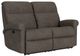 Flexsteel® Davis Gray Ash Reclining Loveseat-0