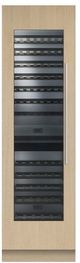 Cellier en colonne de 24 po Fisher & Paykel® série 9 à double zone de 91 bouteilles - Cadre prêt pour le panneau-0