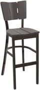 Telescope Casual Customizable Avant Aluminum/Plastic Outdoor Bar Height Stacking Chair-0