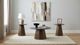 Coaster® Franklin 3-Piece Brown/Gray Coffee Table Set-1