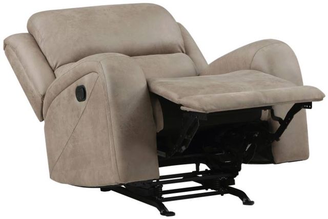 Homelegance® Pagosa Brown Rocker Manual Reclining Chair-4