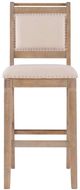 Linon Emerson Natural Upholstered Bar Stool-3