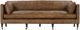 Robin Bruce Madeline 90" Express Cocoa Sofa-1