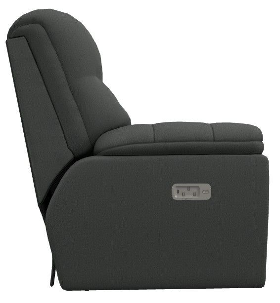 La-Z-Boy® Morrison Indigo Power Reclining Loveseat with Console, Headrest, and Lumbar-2